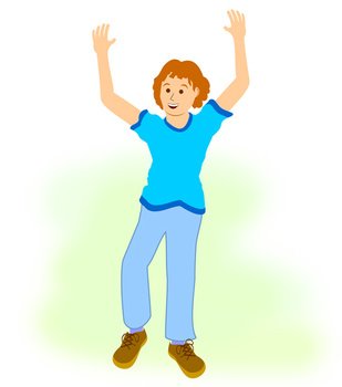 Hands Up Clip Art N5