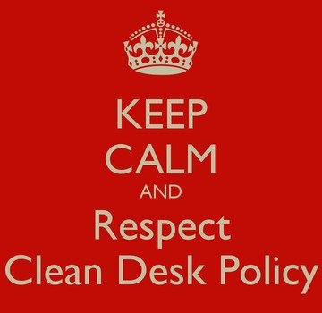 Clean Desk Policy
