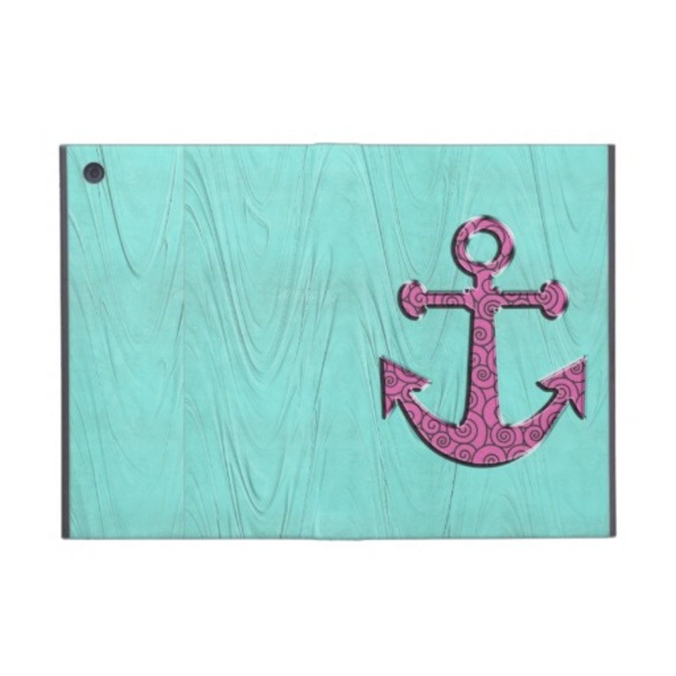 Turquoise And Pink Background