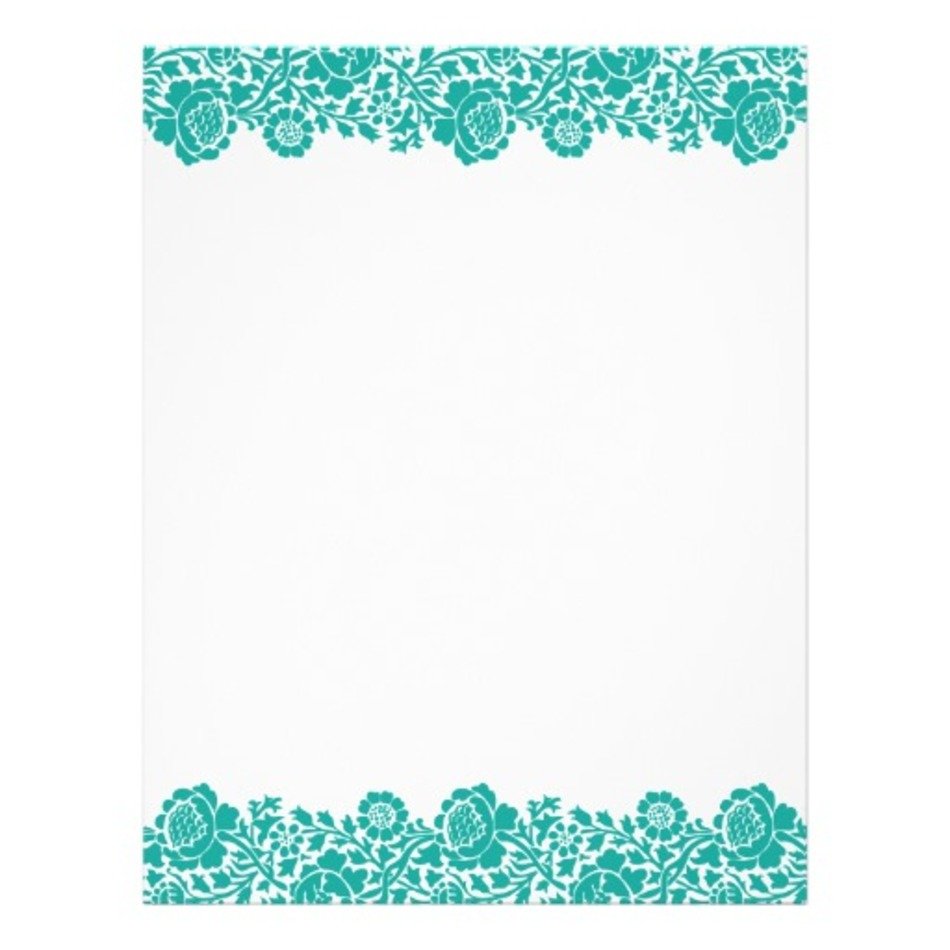 Pink Damask Border