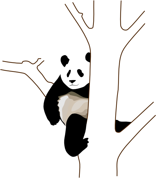 panda bear clip art