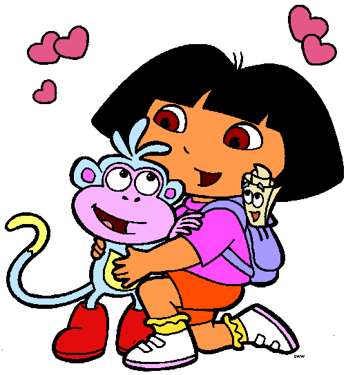 Dora The Explorer Boots Clip Art free image download