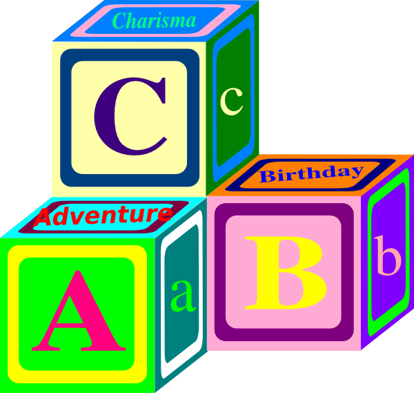 ABC Blocks Clip Art N22 free image download