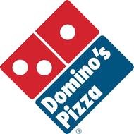 Dominoâs Pizza, blue and red Logo