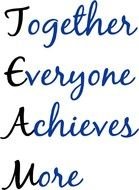 Together Everyone Achieves drawing