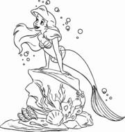 Ariel Coloring Pages