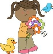 Cute Spring Clip Art N2