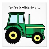 Cartoon Tractor Clip Art N7