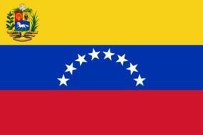 Venezuela Flag with star drawing