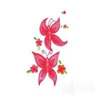 Pink Butterfly On Flower Butterflies With Flowers