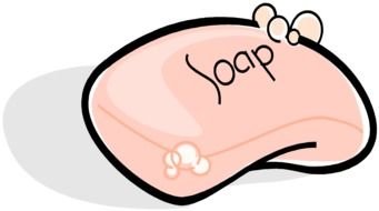 Cartoon Soap Bar drawing