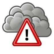 Weather Alert Icon drawing