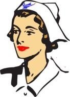 nice Nurse Clip Art drawing