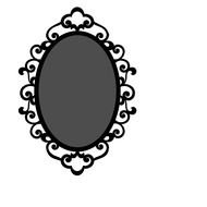 Oval Frame drawing