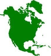 North America Clip Art N3