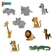 Baby Wild Animal Clip Art
