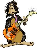 Clip Art raquo Monkeys N4