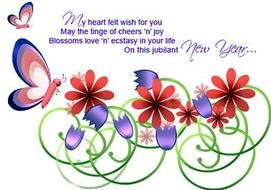 Ä°llustration of Happy New Year Greeting Card
