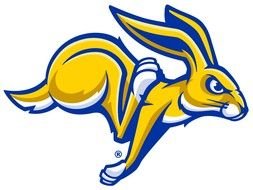 South Dakota State University logo with a hare