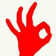 OK Hand Sign Clip Art N2
