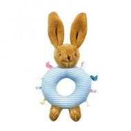 Colorful Blue baby rattle Toy clipart