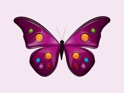 Free Butterfly drawing