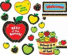 Apple Back To School Bulletin Boards
