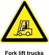 Fork Lift Icon Sign Clip Art