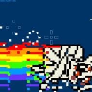 Moving Nyan Cat