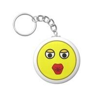 Smilie Bussi Kuss Smiley Kiss Schl uumlsselband