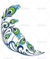 Peacock Feather Art N2