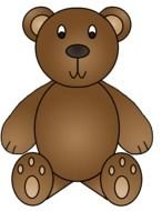 animated cute brown teddy bear