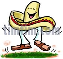 Mexican Hat Dance Clip Art N2