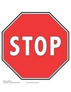 Stop Sign Template
