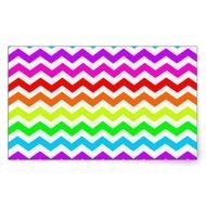 Rainbow Zig Zag