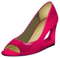 Pink High Heels Clip Art N9