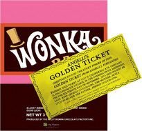 Willy Wonka Golden Ticket Clip Art