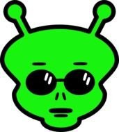Alien Clip Art N16