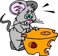 Who Moved My Cheese Haw drawing