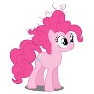 Bad Hair Day, sad pinkie pie, character from my little pony anime