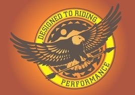 Clip art of American eagle emblem