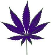Weed Marijuana Leaf Clip Art N12