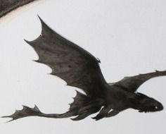 How To Train Your Dragon Toothless Concept Art
