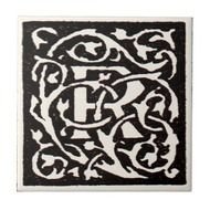 Ceramic Letter Tiles
