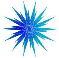 Blue Star Clip Art N15