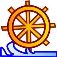 Ship Wheel Clip Art N7