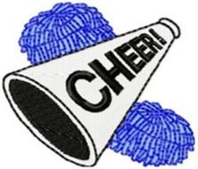 Megaphone And Pom Clip Art N6