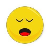 Sleepy Smiley Face N4