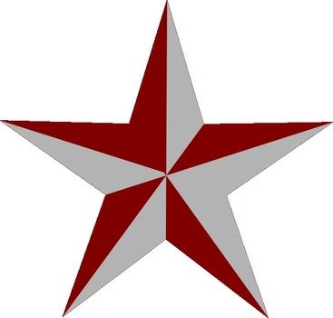 Blue Star Clip Art N12