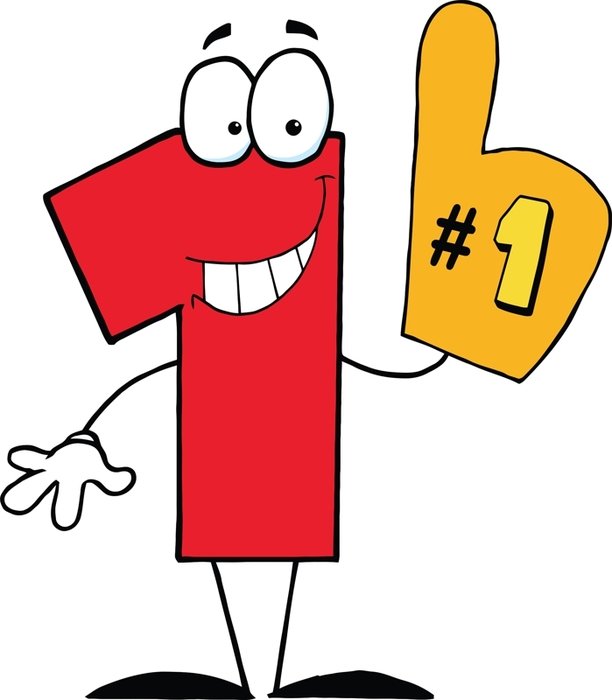 Cartoon Number 1 N3